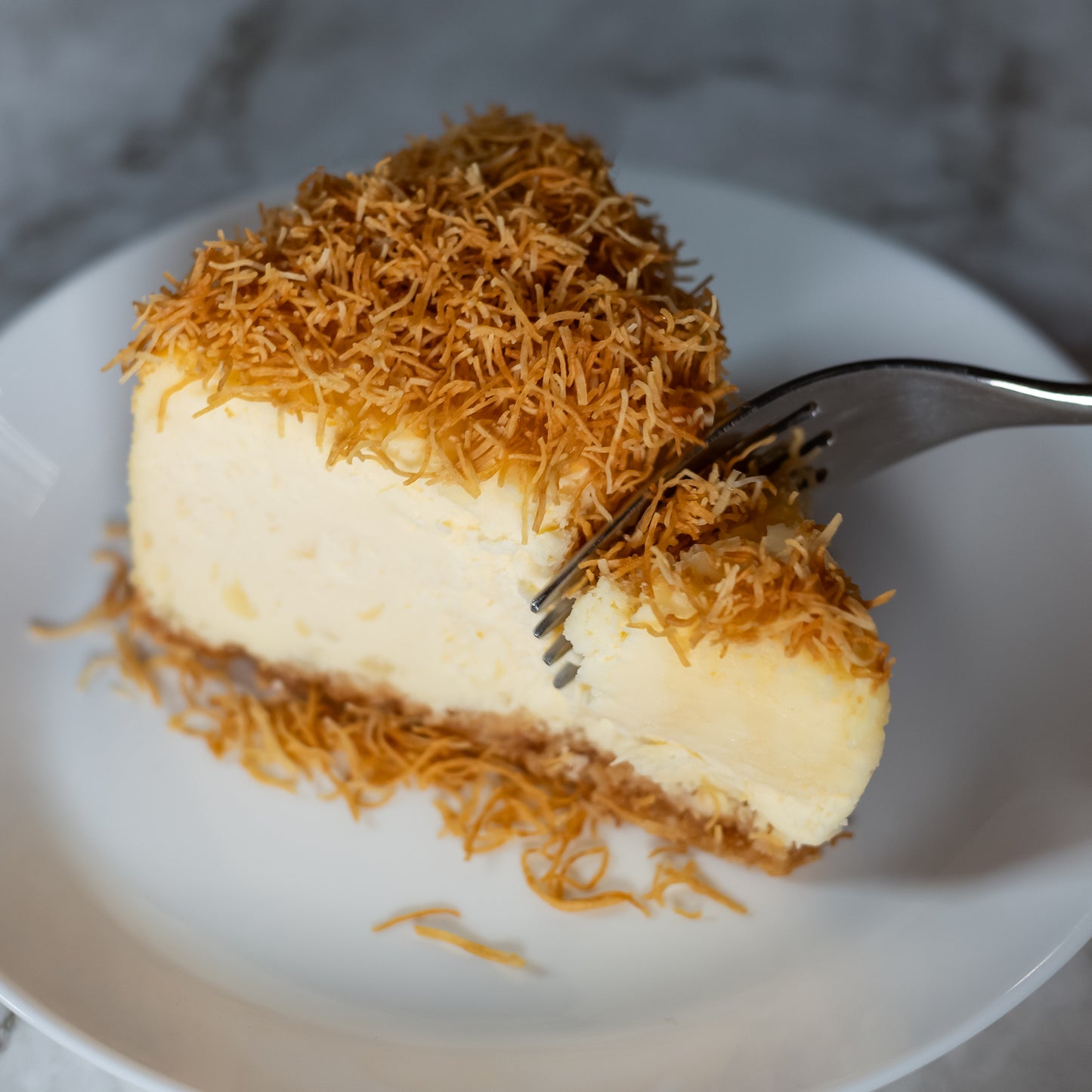 Kunafa Cheese Cake